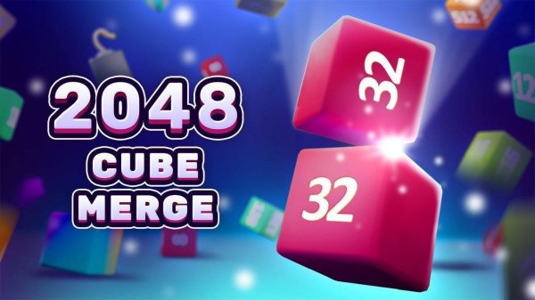 2048 Cube Merge: Puzzle Challenge Game