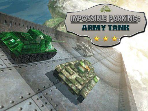 Impossible Parking Army Tank Arcade Game