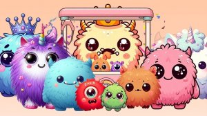 Cuddle Monster Merge Puzzle