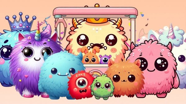 Cuddle Monster Fusion: Merge Puzzle