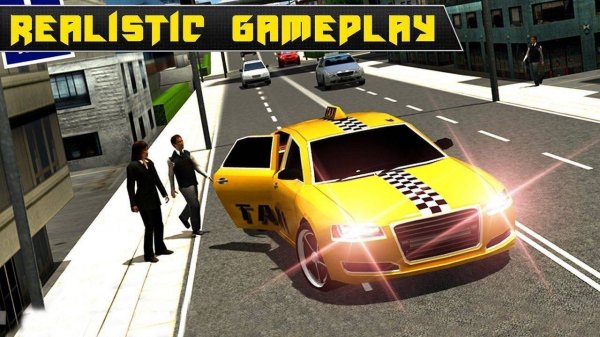 City Taxi Driver Simulator : Car Driving Games Online