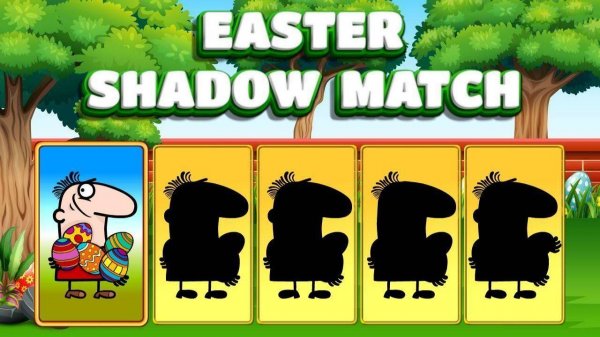 Easter Shadow Match - Kids Puzzle Game