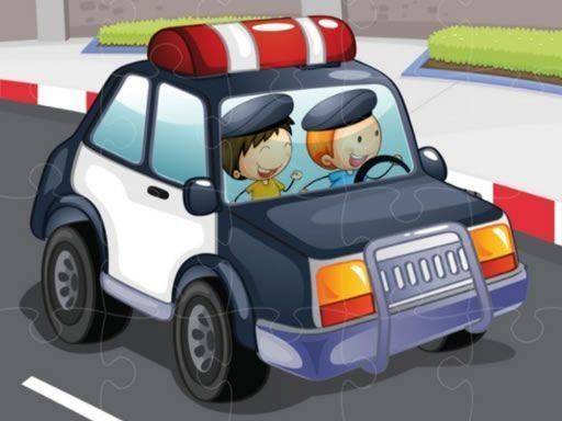 Police Cars Jigsaw Puzzle Game