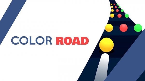 Color Road: Ball Rolling Challenge