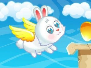 Flying Easter Bunny Online Game