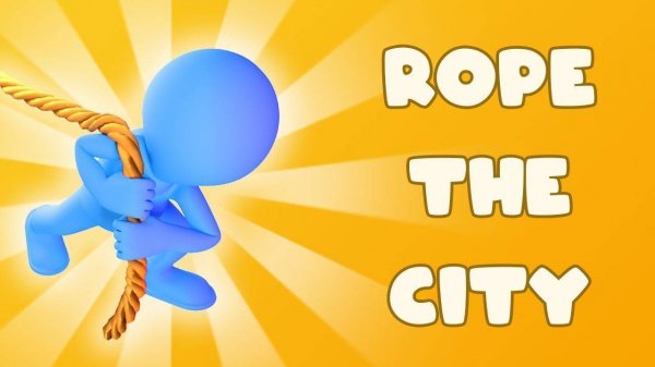 Rope The City: Fun Physics Game