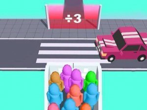 Super Race 3D: Crowd Puzzle Game