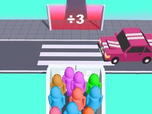 Super Race 3D: Crowd Puzzle Game