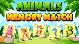 Animals Memory Match: Brain Puzzle Game
