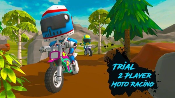 Trial 2 Player Moto Racing Game