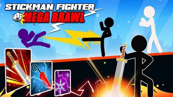 Stickman Fighter : Mega Brawl Action Game