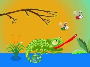 Hungry Chameleon Online Game