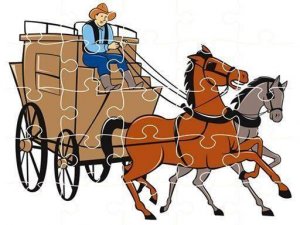 Wagons Jigsaw Puzzle Game Online