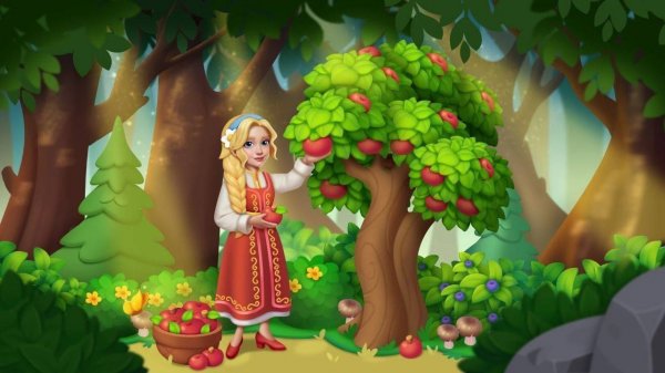 Northern Lights: Forest Secrets - Match 3 Puzzle Game