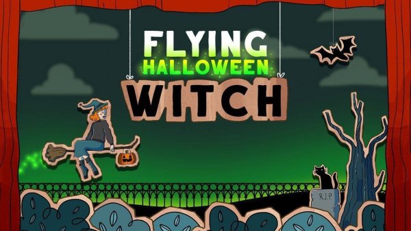 Halloween Witch Fly Online Game