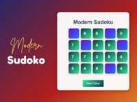 Modern Sudoku Puzzle Game