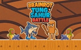 Brainrot Tung Sahur Battle - Dodgeball Arena Online Arcade Game