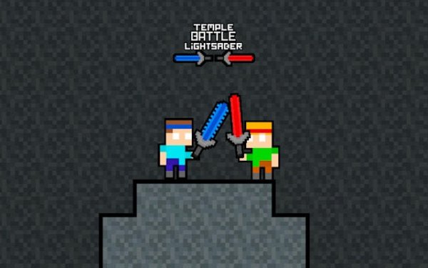 Temple Battle Glow Duel - 2 Player Fun Online Game Arcade Game