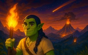 Orc Pilot Rescue Adventure