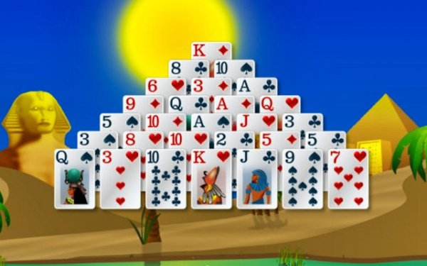 Pharaoh's Pyramid Card Puzzle