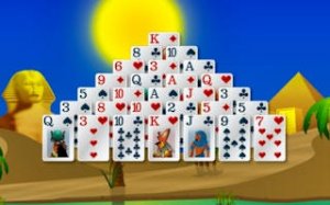 Pharaoh's Pyramid Card Puzzle
