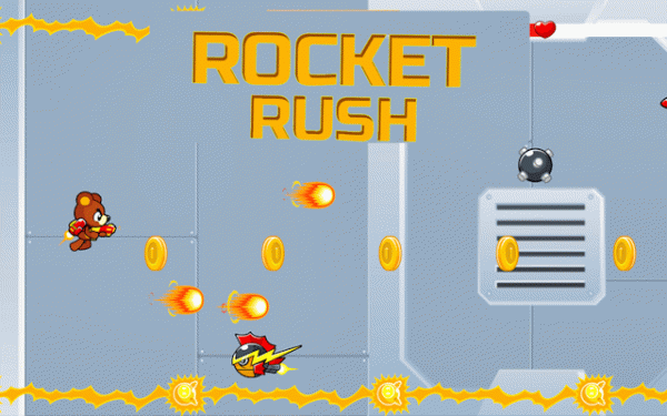 projectile Rush: Endless Flyer & precision fighter Online Game