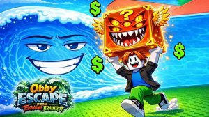 Obby Escape from Tsunami Brainrot - Online Action Game