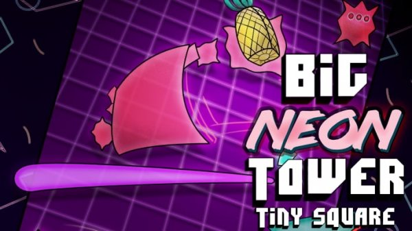 Big NEON Tower Tiny Square Online Game